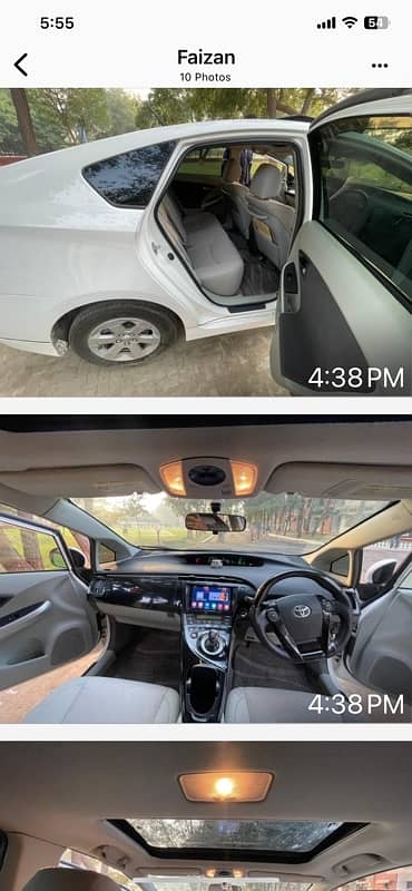 Toyota Prius 2011 uplifted to 2014 Model 9