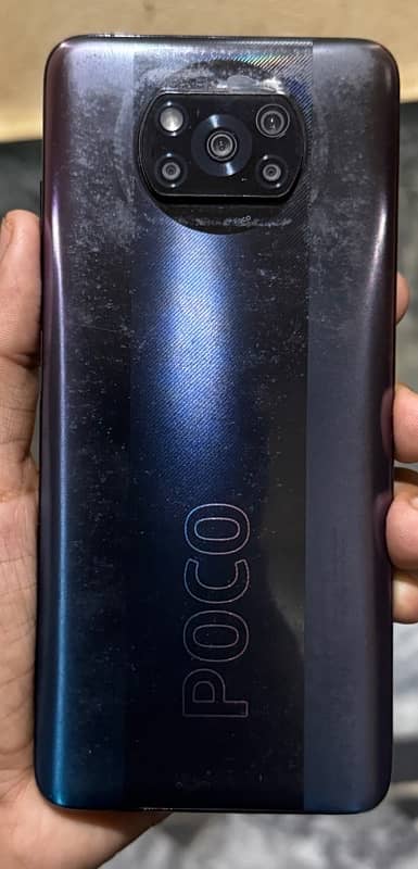 poco x3 pro 6/128 …official PTA approved with box only 4