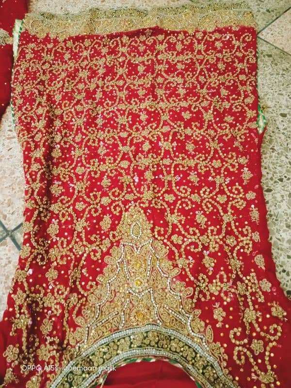 Fully Embroidery Bridal Sharara 0