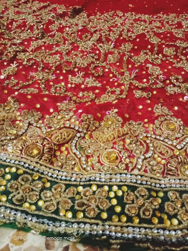 Fully Embroidery Bridal Sharara 4