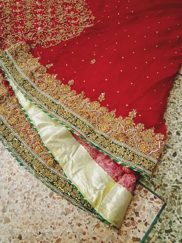 Fully Embroidery Bridal Sharara 5