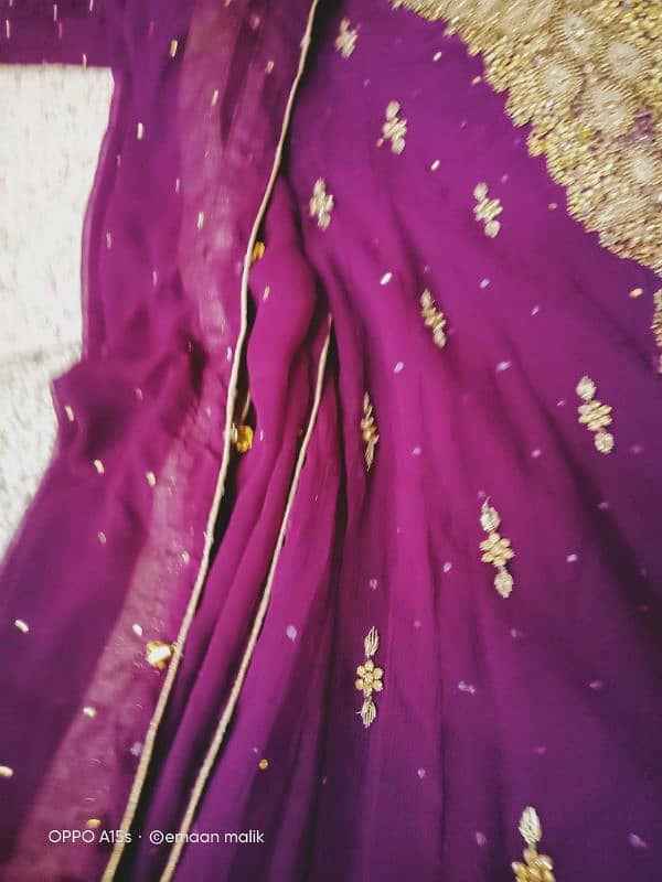 Fully Embroidery Bridal Sharara 10