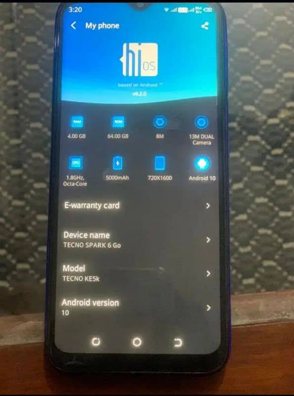 mobile Tecno spark 6  mobile 2