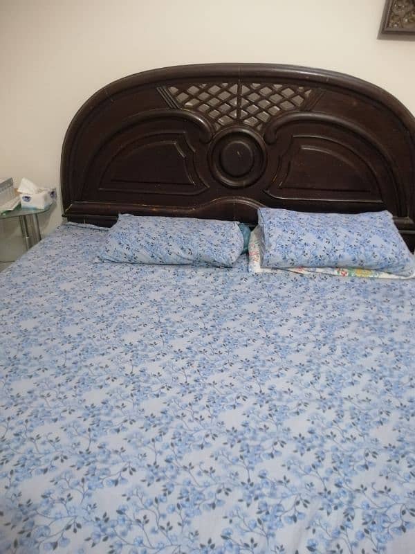 sheesham wooden bed 2