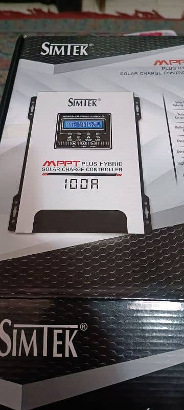 SIMTEK 100A HYBRID SOLAR MPPT CHARGE CONTROLLER 1