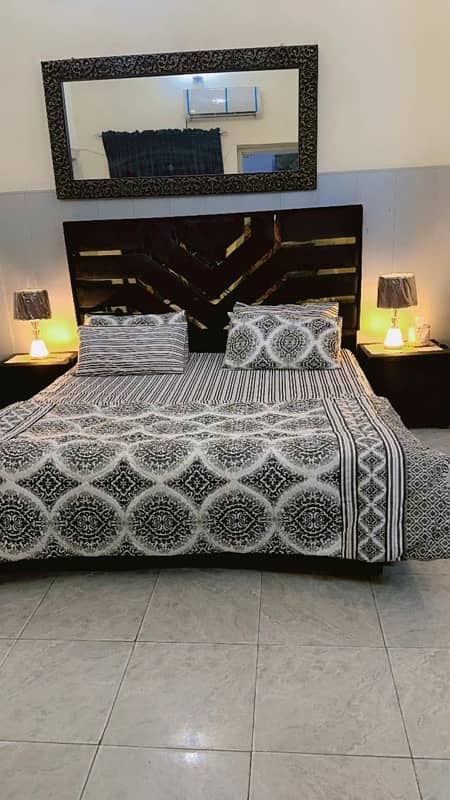 branded complete bed set and other home furniture 5