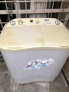 Haier washing Machine 2in1 washing n spinner in superb condition