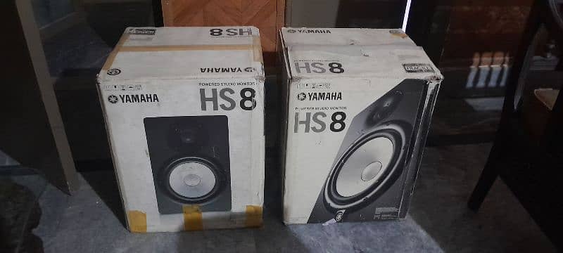 Yamaha HS8 HS7 and M Audio Studio Monitors (Call for price & Detail) 0