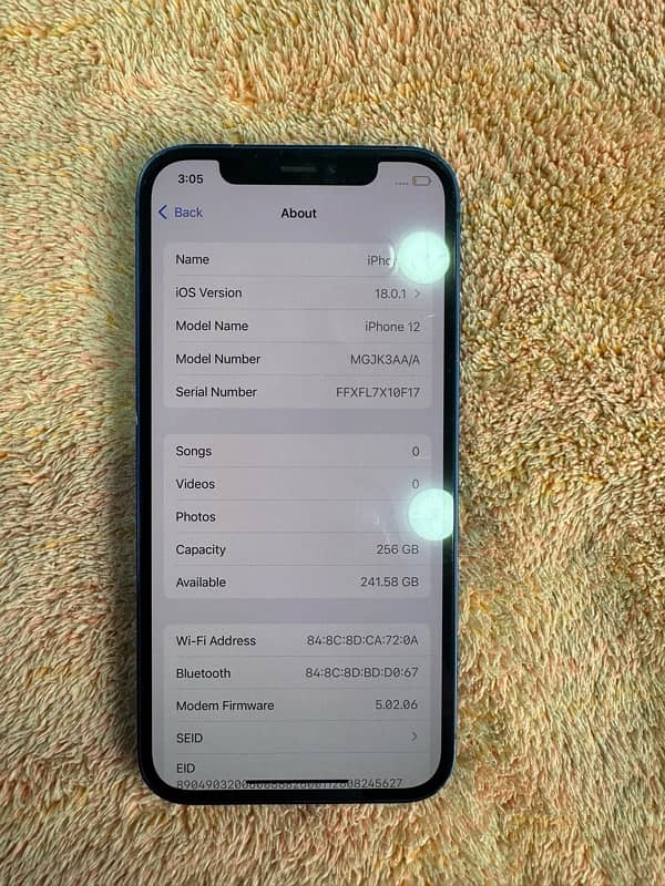 iphone 12 (256gb) 3