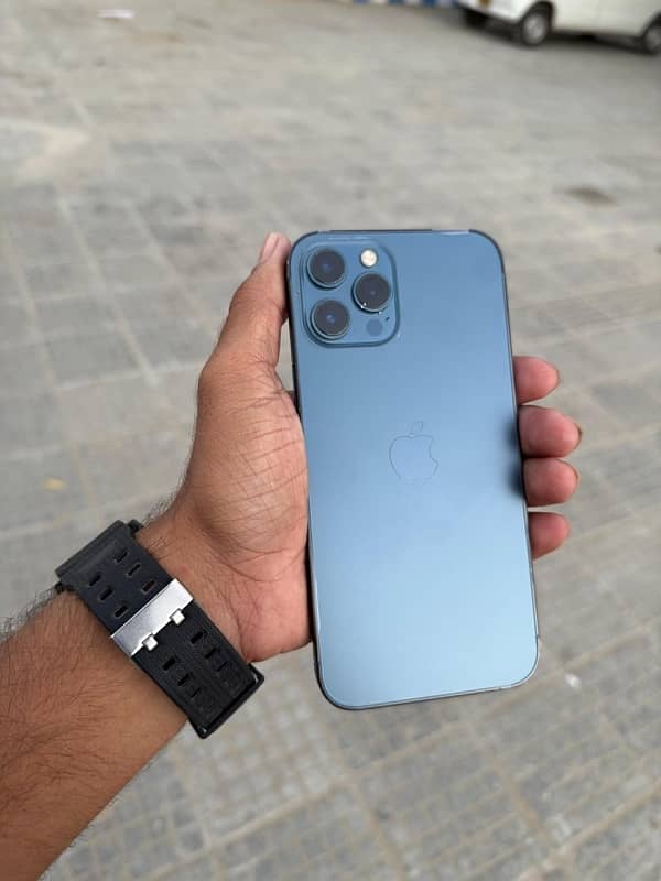 Iphone 12 Pro Max | 128GB | Non PTA | Factory Unlock | Pacific Blue 0