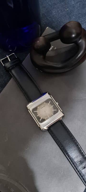 Fossil Gents wrist watch square dial Rare n Unique edition fossil 17