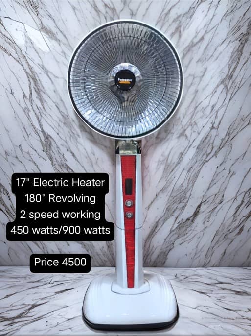 Halogen electric heaters 0