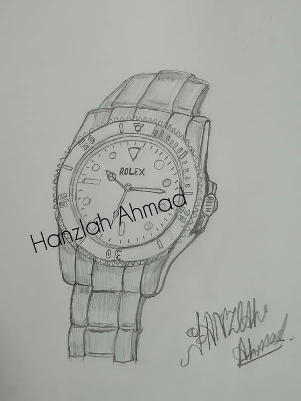 3d watch drawing 0