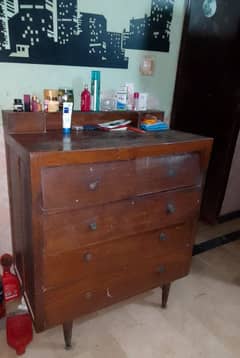 dressing table/wardrobe with drawers