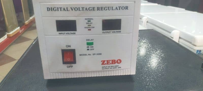 Zebo stabilizer 50V to 220V 100% Original best quality important. 1