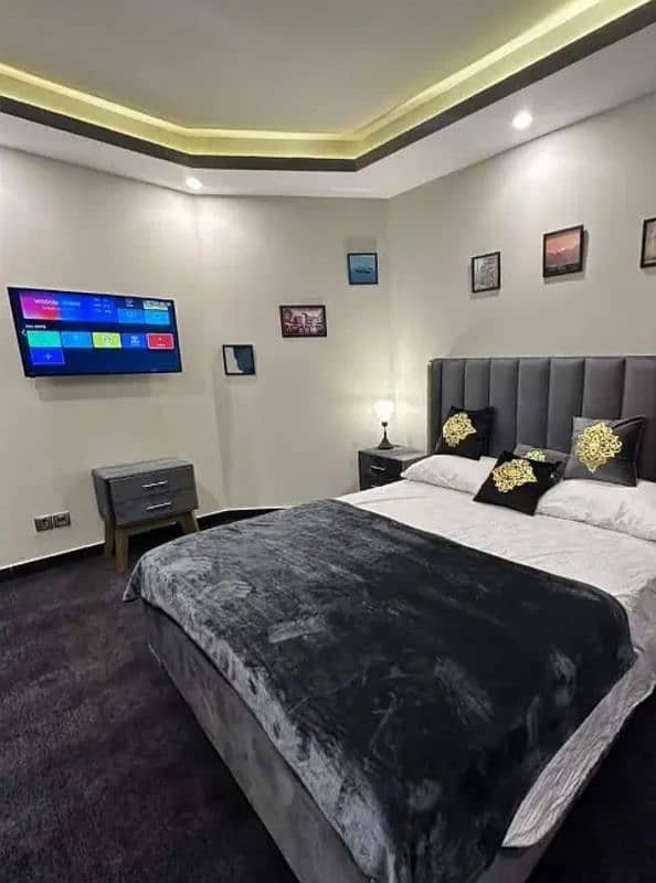 studio full furnished flat short time safe and secour 5