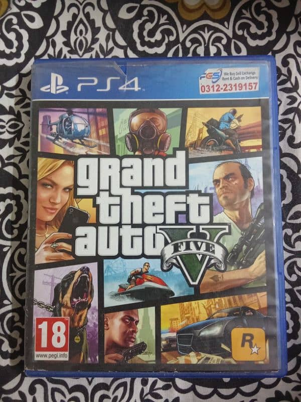 GTA 5 FOR PS4 0