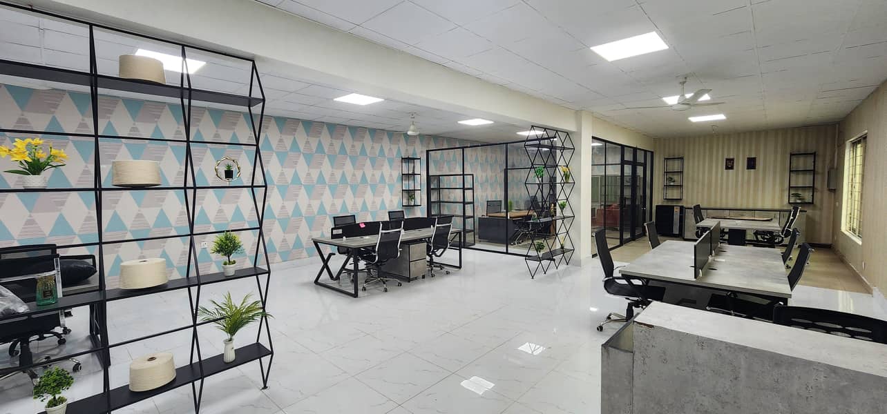 Furnished Office Available for Rent Near Thokar 10