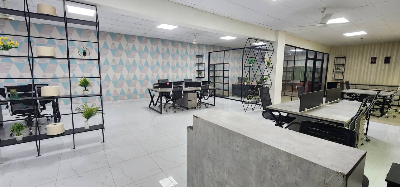 Furnished Office Available for Rent Near Thokar 12