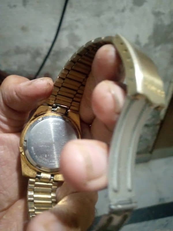 SEIKO 7S26 GOLD PLATED 1