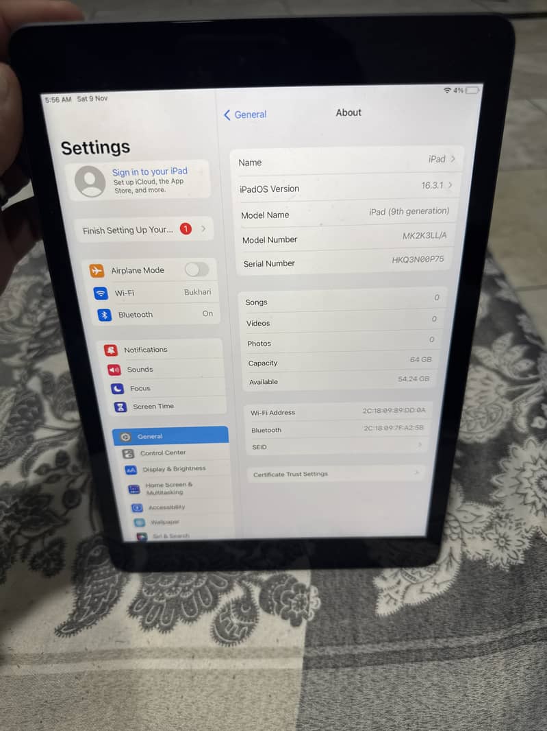 iPad 9th gen 2