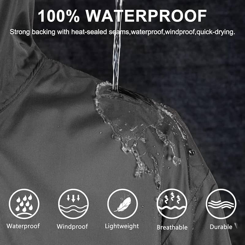 PVC(912),Rainsuit & Raincoat-Full protection for outdoor activities 7