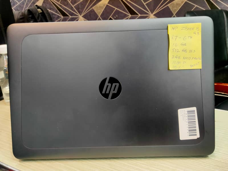 HP ZBook 15 G3 Workstation i7-6th Gen, 2GB AMD Card 16GB/512GB SSD 0