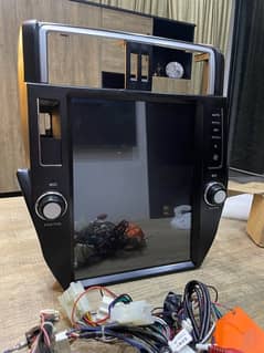 Toyota Land Cruiser Prado Tesla Android Screen With Complete Wiring