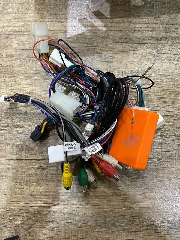 Toyota Prado Tesla Android Screen With Complete Wiring 6