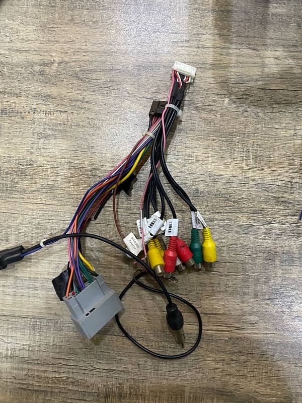 Toyota Prado Tesla Android Screen With Complete Wiring 7