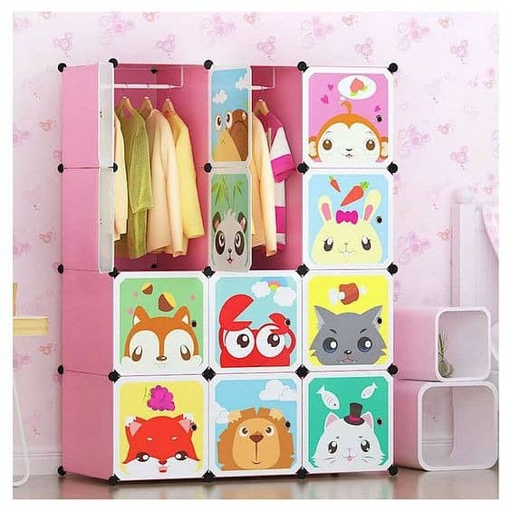 Kids wardrobe/baby Almari/kids cupboard/baby cupboard baby wardrobe 8