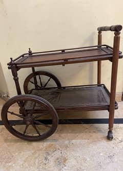 Tea Trolley pure wooden