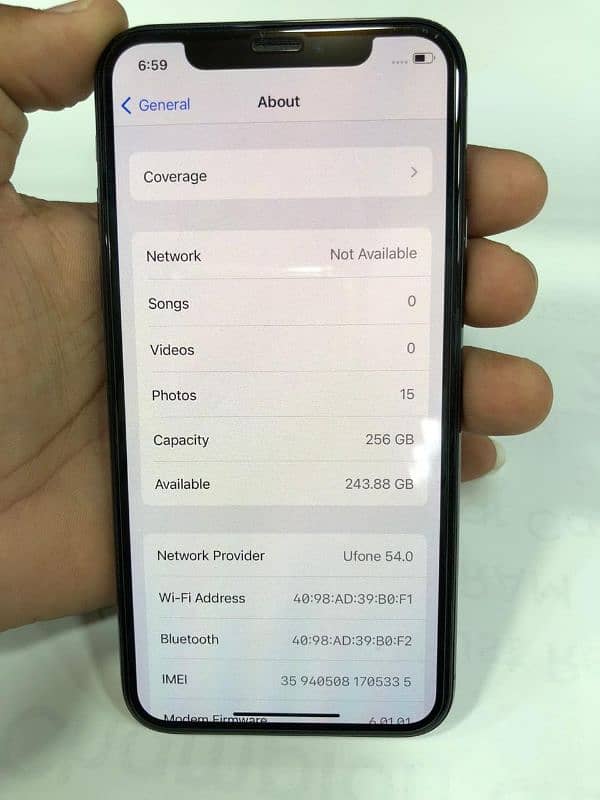 iphone X 256gb pta approved 5