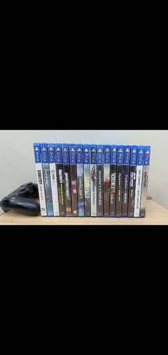 Ps4 pro 1TB -- PsVr--PsVr Gun--15CD--Full Set