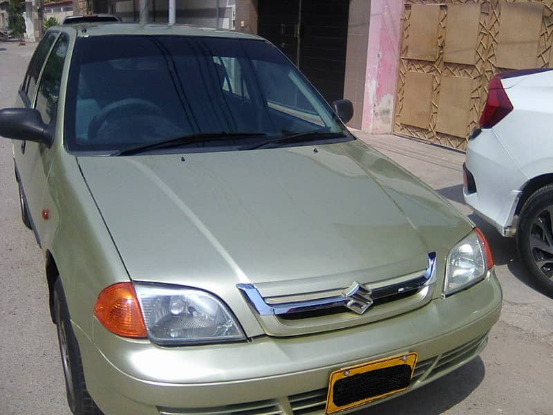 SUZUKI CULTUS VXR MODEL 2003 KING GOLD COLOUR BEHTREEN CONDITION 16