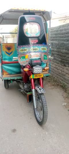 Qingqi rickshaw model 2017 jhelum number home used