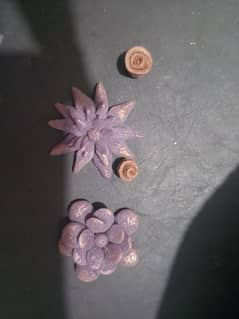 clay flower