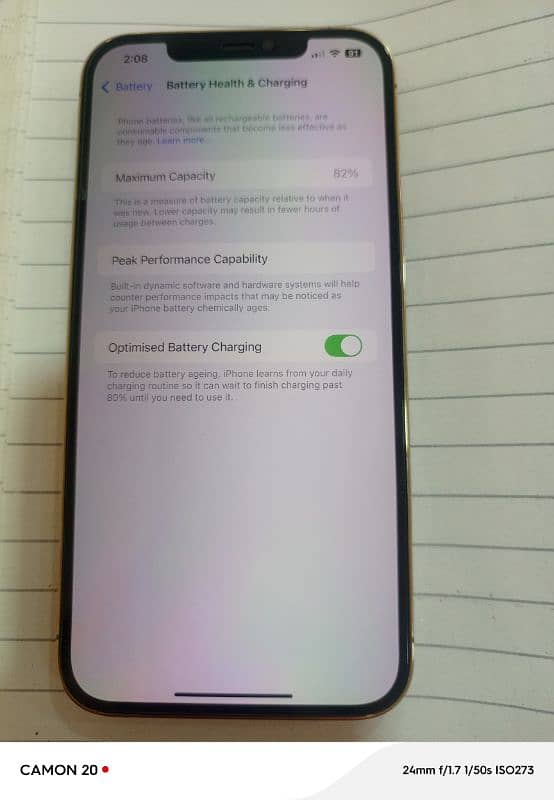 I Phone 12 Pro Max PTA Approved 128 gb 4