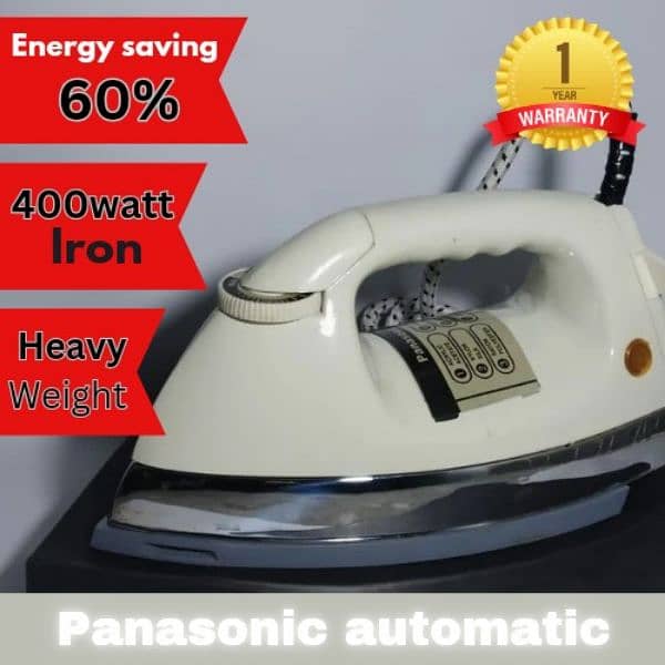 Product details of 400Watt Automatic Panasonic Iron Best quality iron 0