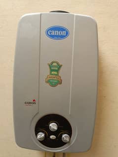 canon 100%ok 2 month Used 10 ltr  geyser gas water heater 0321/4848348