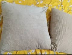 Feather pillows, Cushions