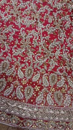 achi condition k bridals lehngy trendy pink lehnga or red shfon lehnga