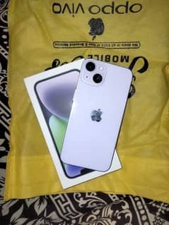 iphone 14 jv 128 gb with box &offical apple wranty