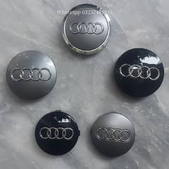 Audi Wheel Caps A4 A5 A6 Q5 Q7 E Tron GT S LINE monogram