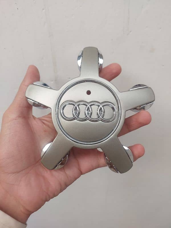 Audi Wheel Caps A4 A5 A6 Q5 Q7 E Tron GT S LINE monogram 11