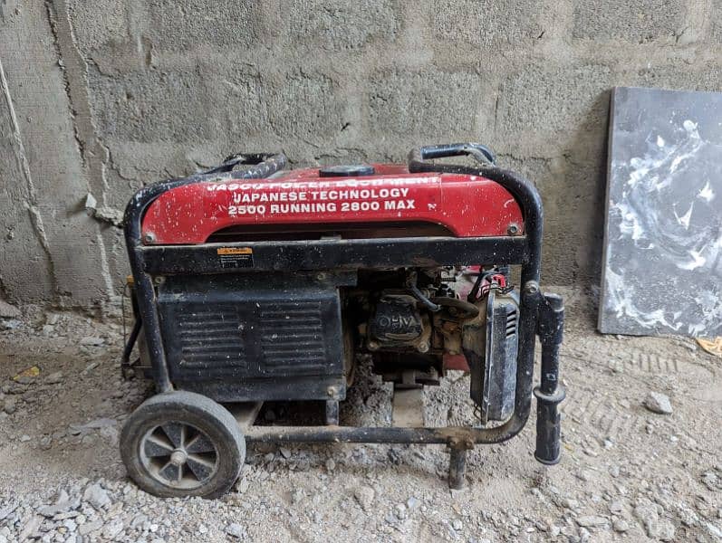 jasco 2.5kva generator 0