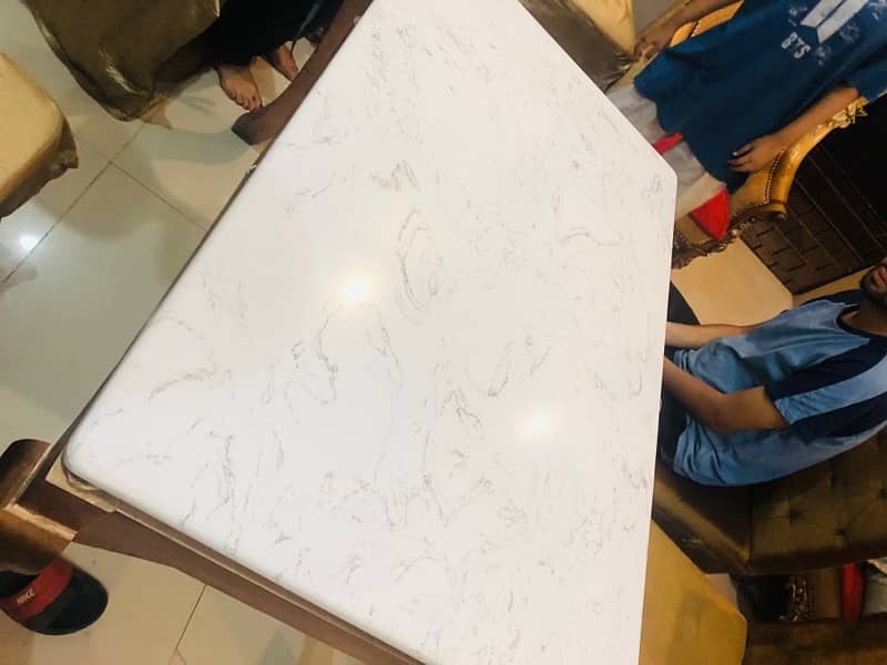 dinning table marble new 2