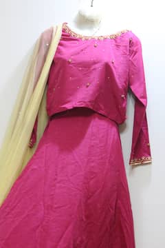 Pink lehenga choli