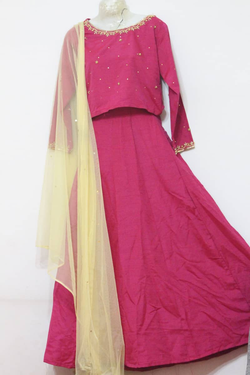 Pink lehenga choli 3