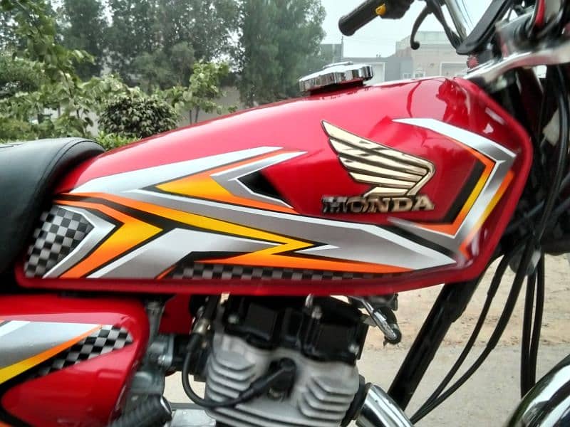 Honda CG125c 24/25 open letter. O3O8-56-88-797. Faisalabad 4